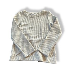 [Liberty Lane] Quilted Pullover Sweatshirt